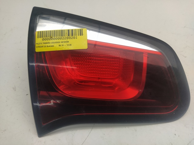 9803934380 PEUGEOT Фонарь задний левый внутренний купить в Киев