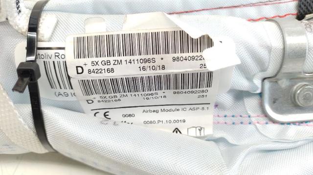 9804092280 Подушка безопасности (AIRBAG) шторка боковая правая купить Запорожье
