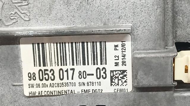 PEUGEOT 9805301780 в наличии Винница