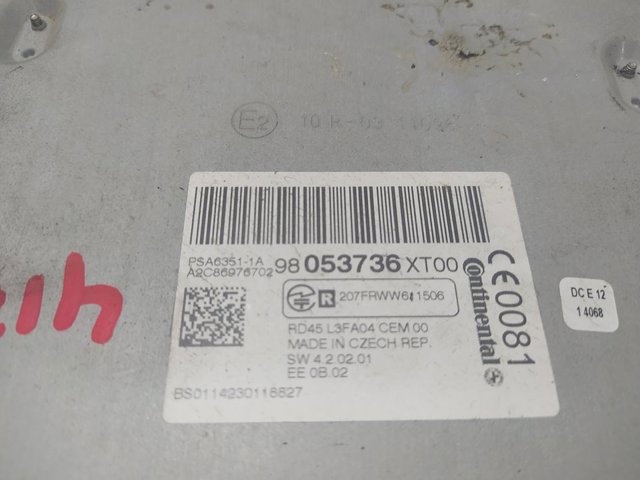 PEUGEOT 98053736XT00 в наличии Днепр