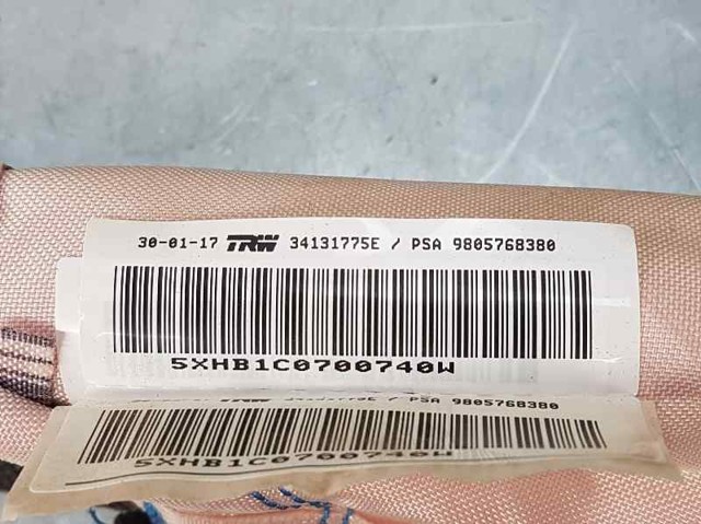 9805768380 Подушка безопасности (AIRBAG) шторка боковая правая купить Кривой Рог