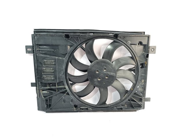 9805897480 PEUGEOT Диффузор радиатора охлаждения, в сборе с мотором и крыльчаткой купить в Ужгород