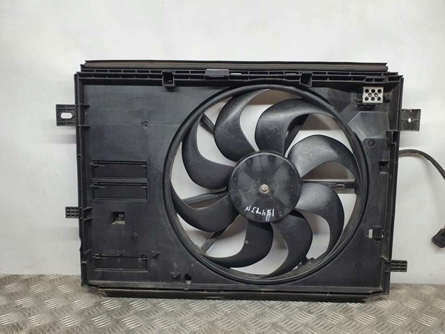 9806313880 PEUGEOT Диффузор вентилятора в сборе с мотором и крыльчаткой купить в Сумы