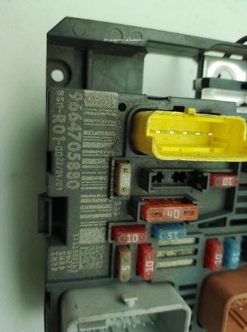 Unidade de dispositivos de segurança Peugeot 407 6D