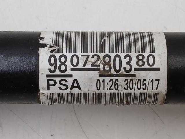 9807280380 PEUGEOT Полуось (привод) передняя правая купить в Киев
