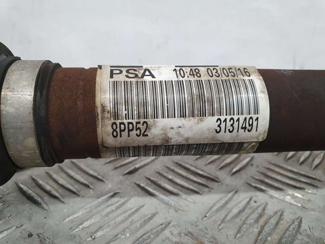 9807280380 PEUGEOT Правая полуось купить в Ровно