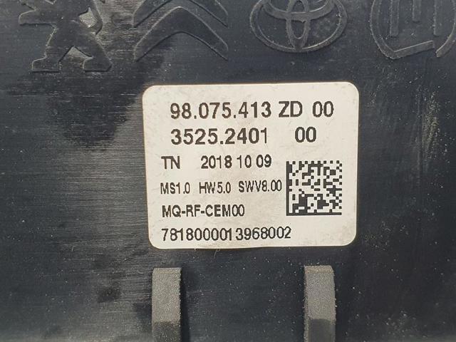 98075413ZD PEUGEOT Блок управления мультимедийный купить в Чернигов
