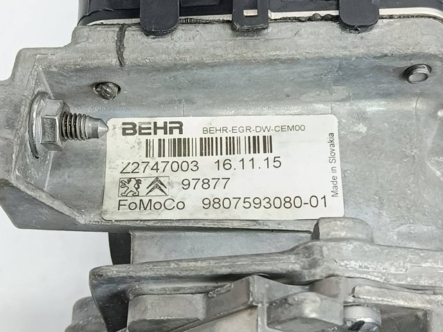 9807593080 FORD Клапан EGR рециркуляции газов купить в Винница