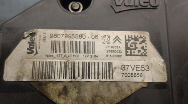 9807995580 PEUGEOT Генератор купить в Ровно