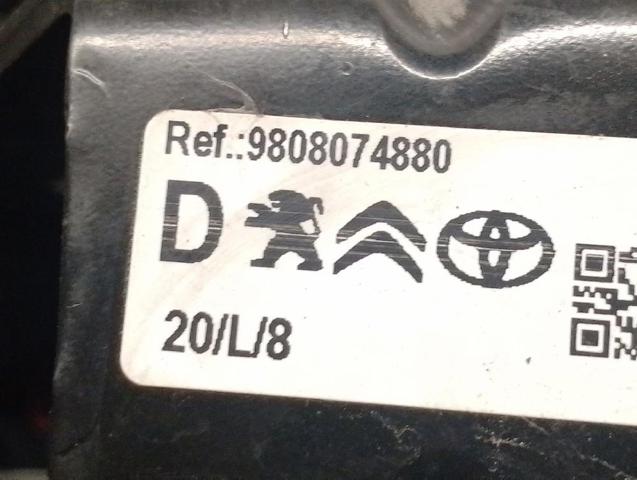 Rolo direito central da porta lateral (deslizante) 9808074880 Peugeot/Citroen