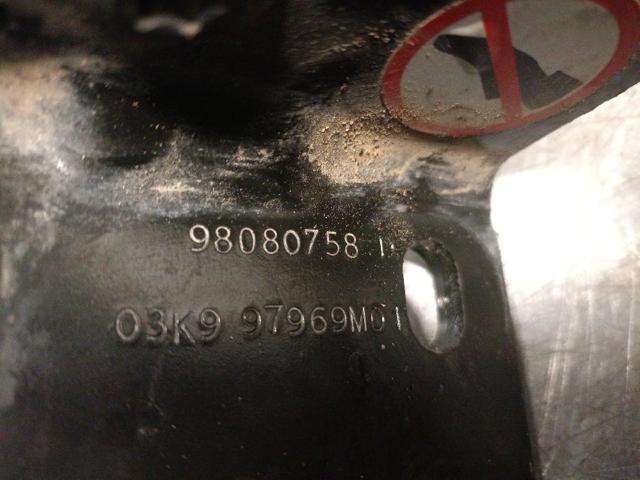 Rolo direito central da porta lateral (deslizante) 9808074880 Peugeot/Citroen