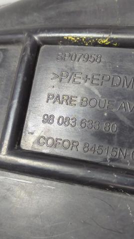 PEUGEOT 9808363380 Подкрылок крыла переднего правый в наличии Павлоград