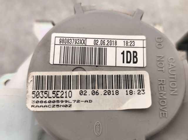 98083793XX PEUGEOT Ремень безопасности передний правый купить в Запорожье