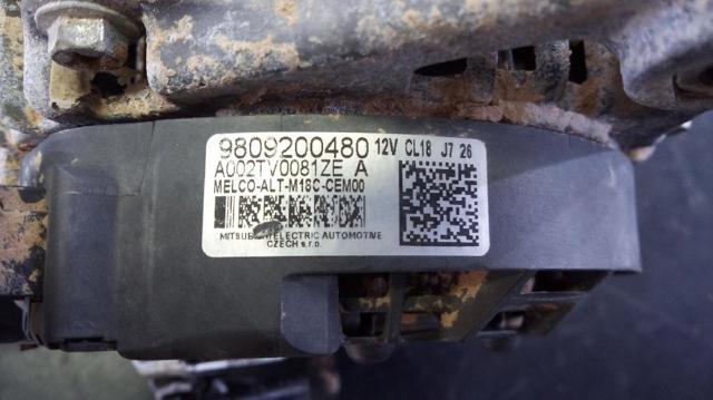 PEUGEOT 9809200480 Генератор в наличии Львов