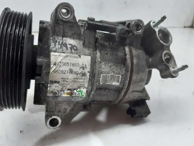Compressor de ar condicionado para Citroen C4 Grand Picasso II 1.6 HDI / BlueHDI 115 9HC 9809274880
