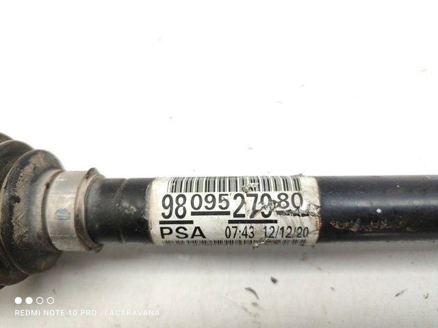 PEUGEOT 9809527980 Правая полуось в наличии Николаев