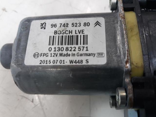 Mecanismo de acionamento de vidro da porta dianteira esquerda Citroen C4