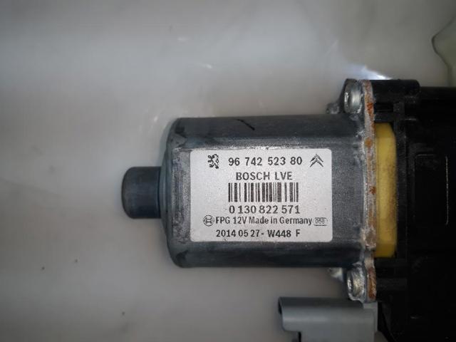 Mecanismo de acionamento de vidro da porta dianteira esquerda Citroen C4