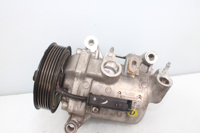 Compressor de ar condicionado para Citroen C-Elysee (2014-...) 1.2 vti 82 hm01 9810349980
