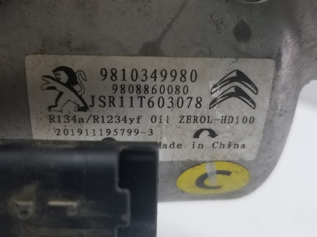 PEUGEOT 9810349980 Компрессор кондиционера в наличии Одесса