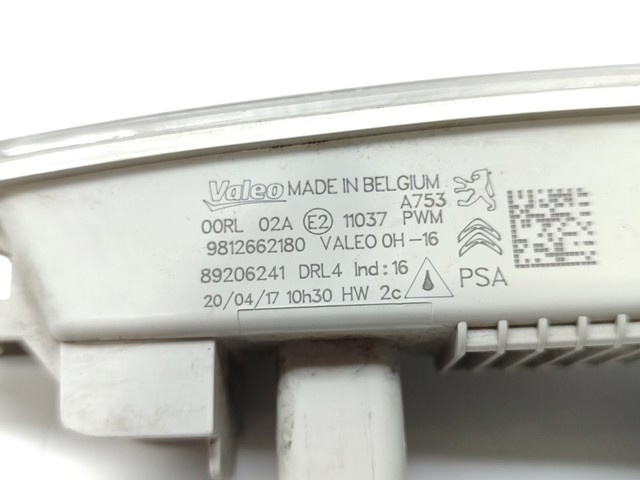 PEUGEOT 9812662180 Фара дневного света в наличии Ужгород