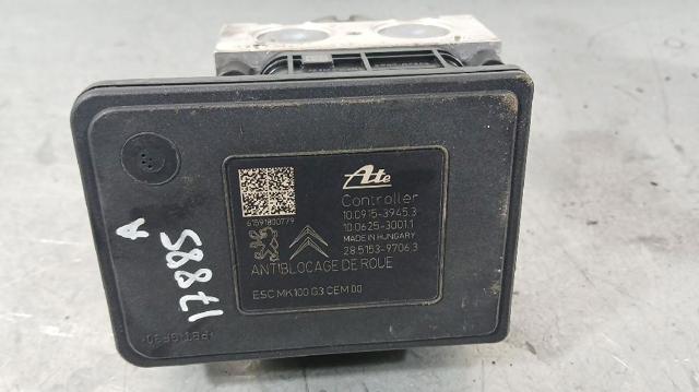 9812847780 PEUGEOT Блок управления АБС (ABS) гидравлический купить в Украина