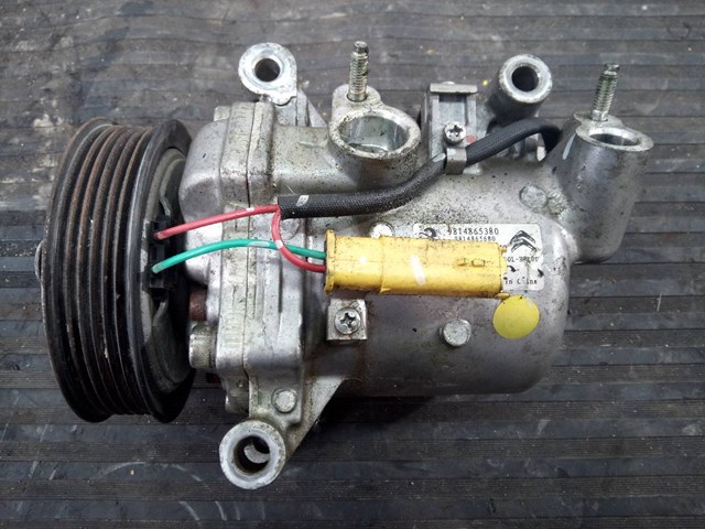 Compressor de ar condicionado para Citroen C-Elysee (2012-...) 1.2 vti 82 hm01 9814865380