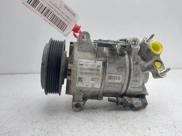 Compressor de ar condicionado para Opel Crossland X (P17) (2017-...) 1.6 Turbo D (08,68) B16DTH (DV6FC) 9815198580