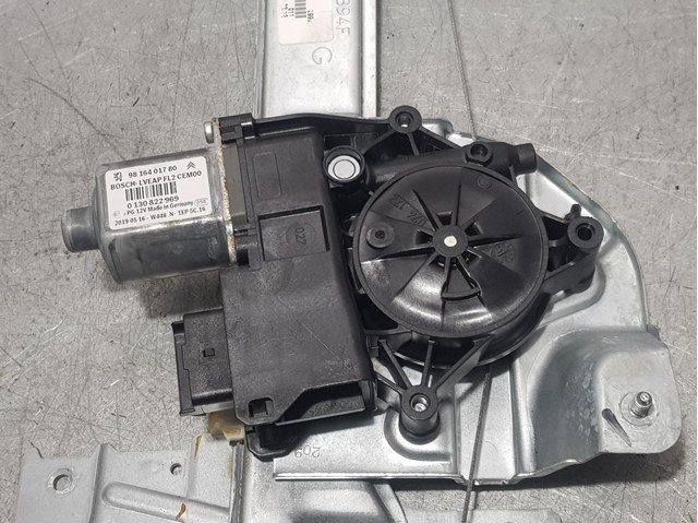 Motor regulador do vidro dianteiro esquerdo para Peugeot 208 1.2 HMZ 9816402180