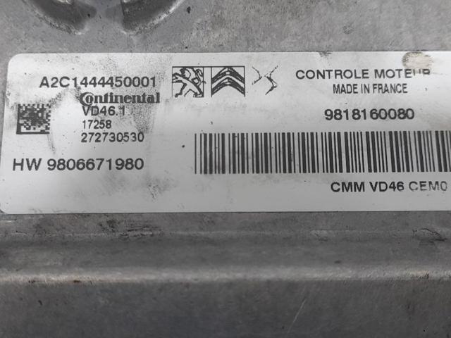 9818160080 PEUGEOT купить в Харьков