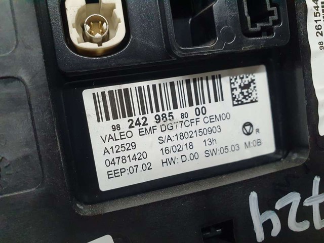 9824298580 PEUGEOT Дисплей многофункциональный купить в Хмельницкий