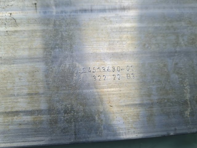 9824513680 PEUGEOT Суппорт радиатора нижний (монтажная панель крепления фар) купить в Житомир