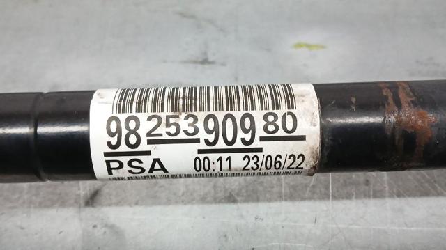 PEUGEOT 9825390980 Полуось (привод) передняя правая в наличии Житомир