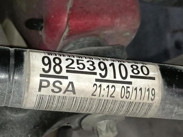 9825391080 PEUGEOT Полуось (привод) передняя левая купить в Тернополь