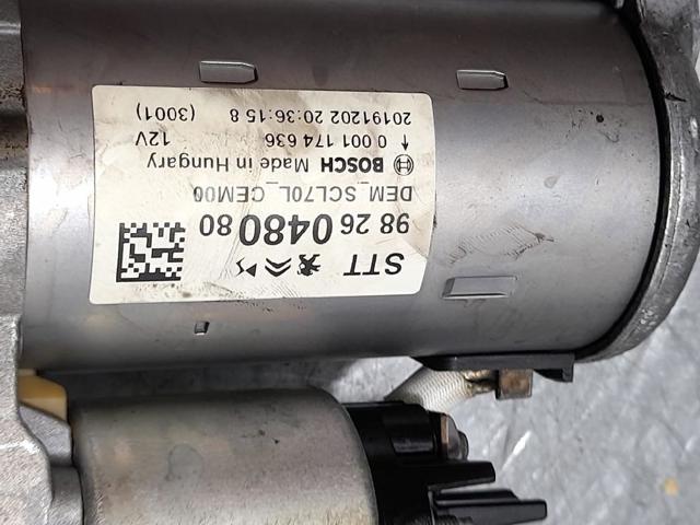 9826048080 PEUGEOT Стартер купить в Ирпень