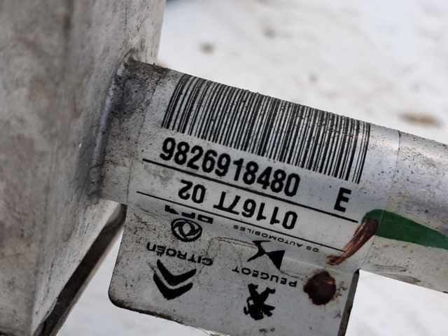 PEUGEOT 9826918280 Шланг кондиционера, от компрессора к радиатору в наличии Кривой Рог