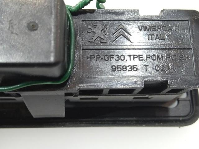 9827560380 PEUGEOT Кнопка привода замка крышки багажника (двери 3/5-й (ляды) купить в Хмельницкий
