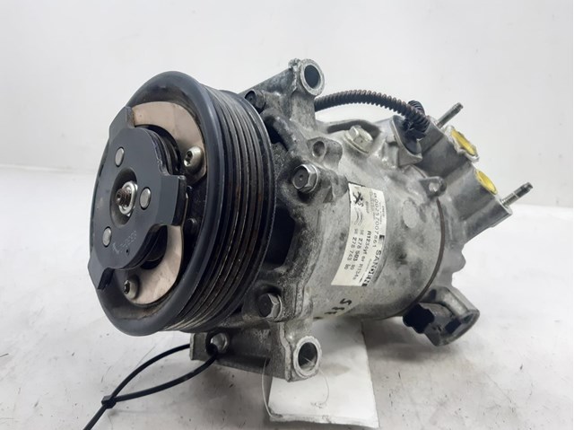 Compressor de ar condicionado para Citroen C4 Picasso II 2.0 blueHDI 150 AH01 9827850380