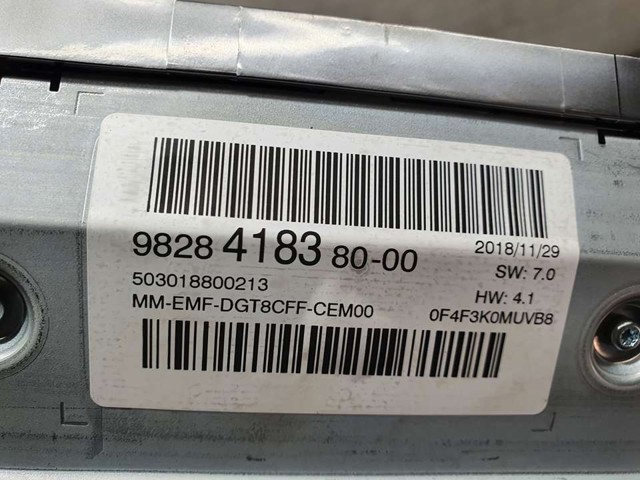PEUGEOT 9828418380 Дисплей многофункциональный в наличии Киев