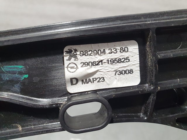 Regulador do vidro dianteiro direito para Peugeot 208 II 1.5 BlueHDI 100 YH01 9829043380