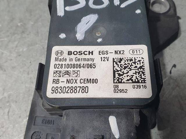 PEUGEOT 9830288780 Датчик оксидов азота NOX задний в наличии Кривой Рог
