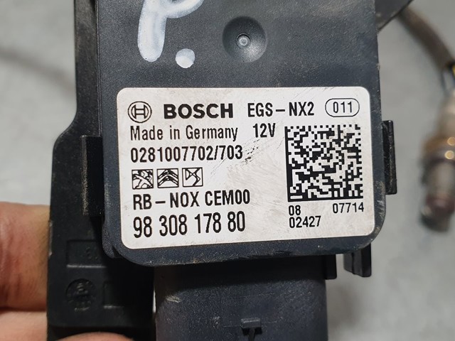 9830817880 PEUGEOT Датчик оксидов азота NOX купить в Киев