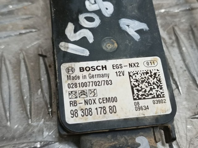 9830817880 PEUGEOT Датчик оксидов азота NOX купить в Хмельницкий