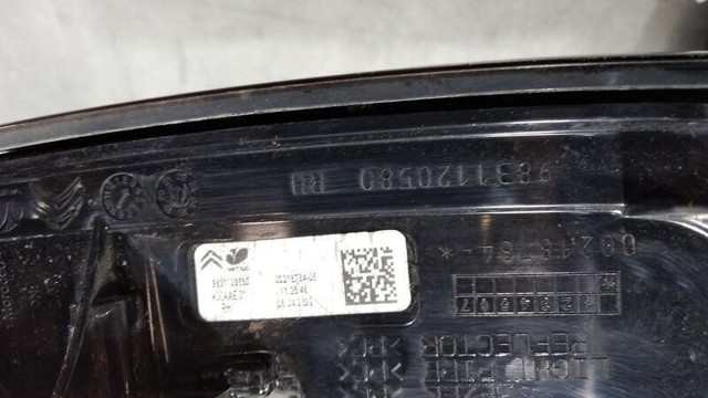 PEUGEOT 9831120580 Фонарь задний правый внутренний в наличии Украина