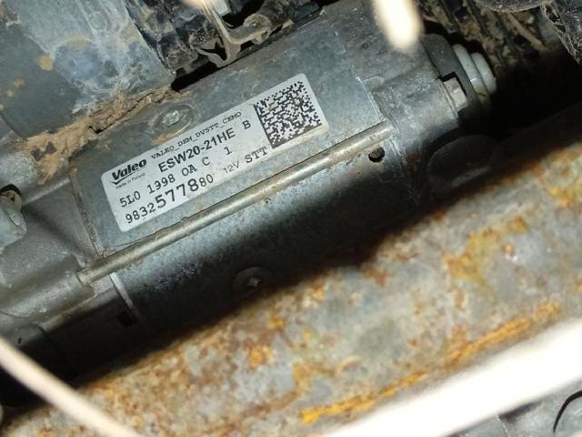 Motor de arranco 9832577880 OPEL