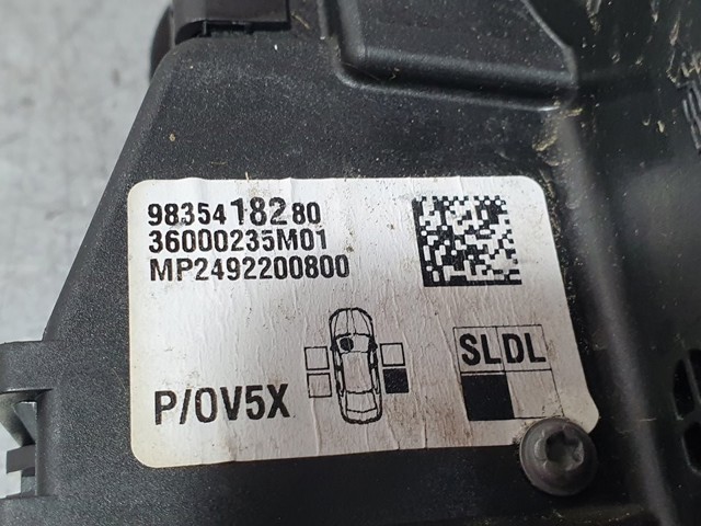 PEUGEOT 9835418280 Замок двери задней правой в наличии Черновцы