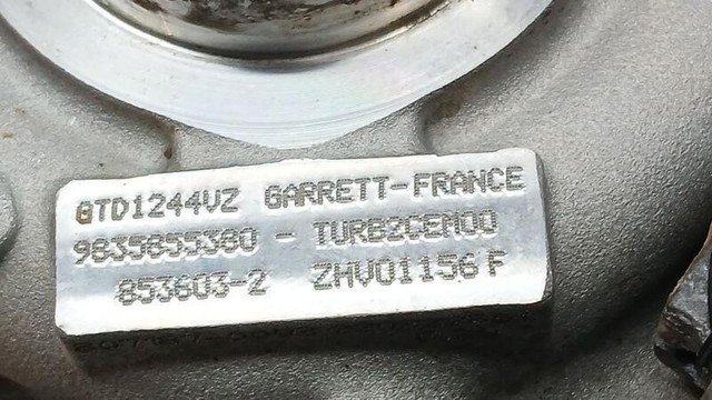 PEUGEOT 9835855380 Турбина в наличии Хмельницкий