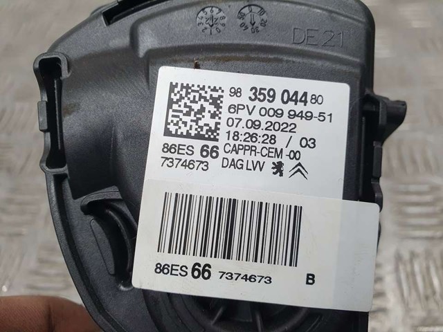PEUGEOT 9835904480 Педаль газа в наличии Украина