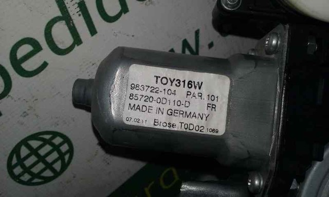 983712100 TOYOTA Механизм стеклоподъемника двери передней левой купить в Ирпень