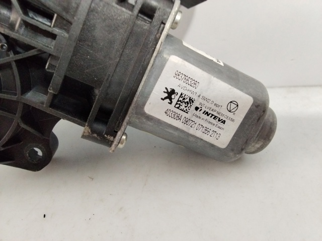9837663280 PEUGEOT Мотор стеклоподъемника двери передней правой купить в Харьков